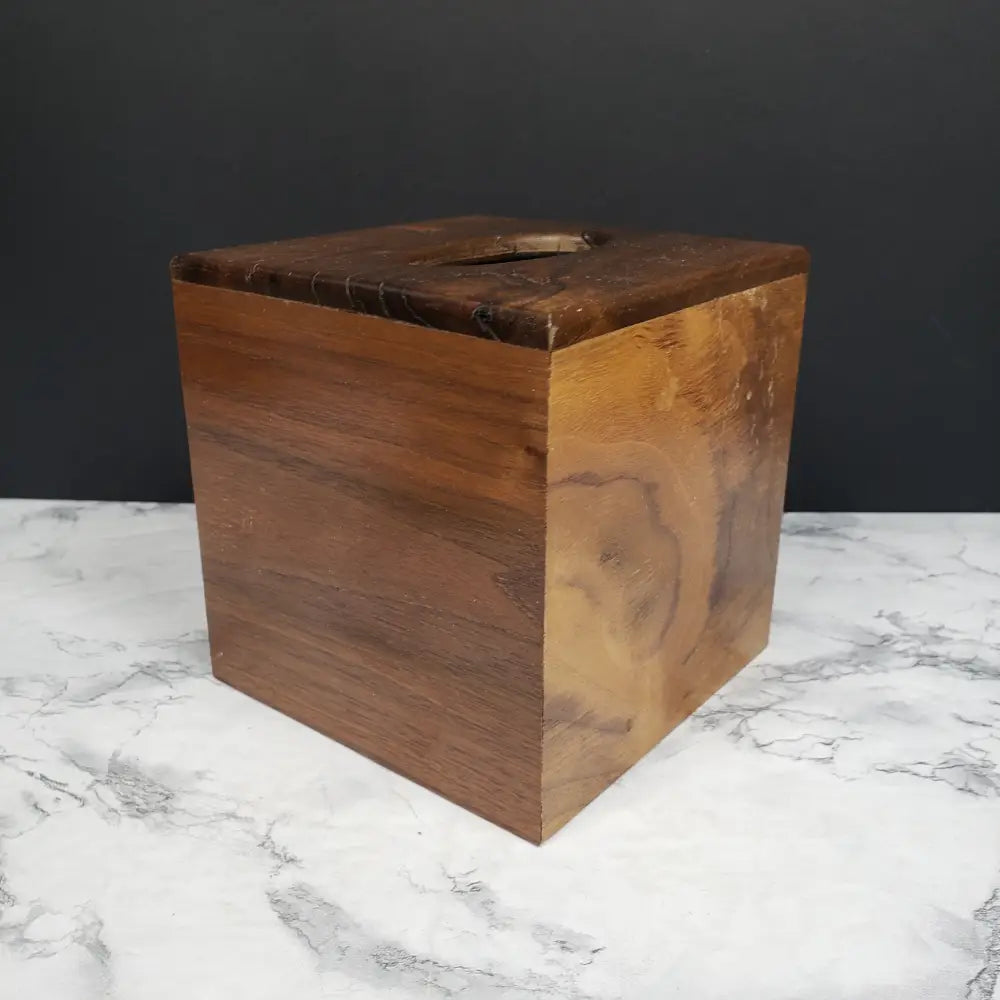 Air Force Solid Wood Tissue Box Cover Vintage Collectibles