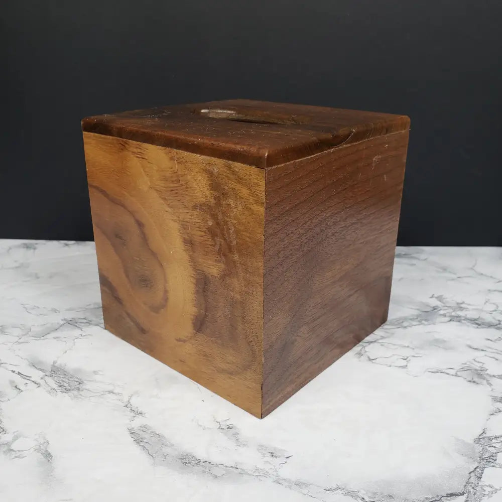Air Force Solid Wood Tissue Box Cover Vintage Collectibles
