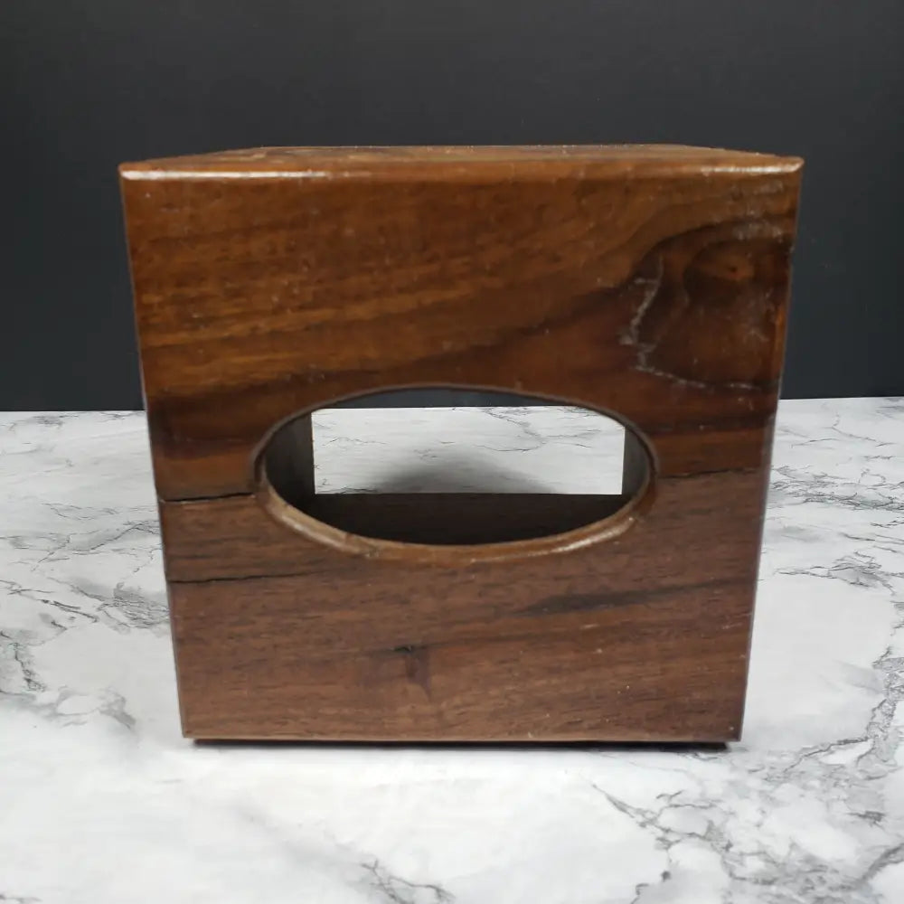 Air Force Solid Wood Tissue Box Cover Vintage Collectibles