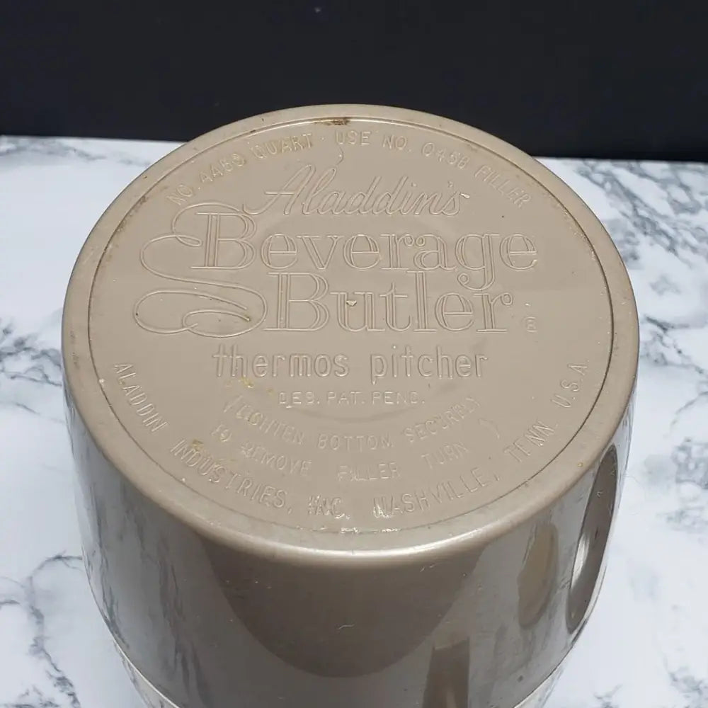 Aladdin Beverage Butler Thermos Pitcher Vintage - Decor