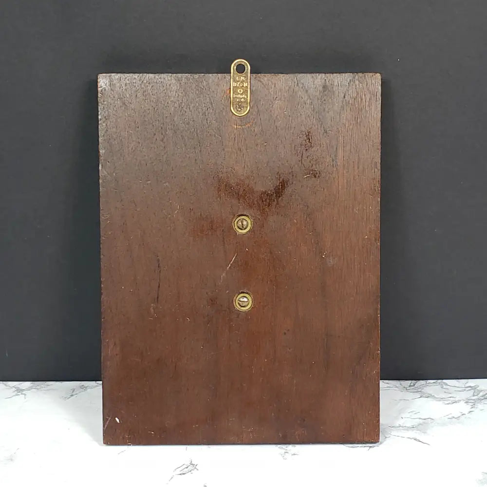Alpha Omega Delta Theta Tau Sorority Bronze Wood Wall Plaque Antique Collectibles