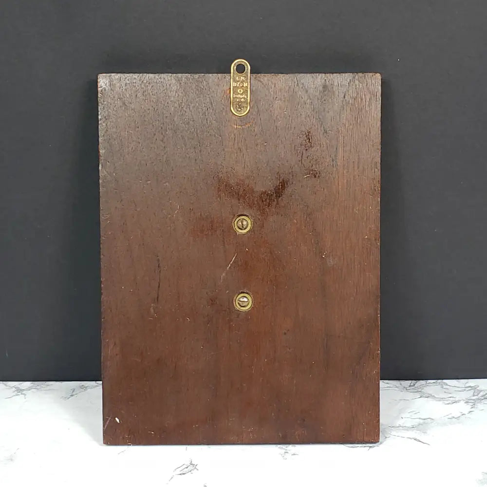 Alpha Omega Delta Theta Tau Sorority Bronze Wood Wall Plaque Antique Collectibles