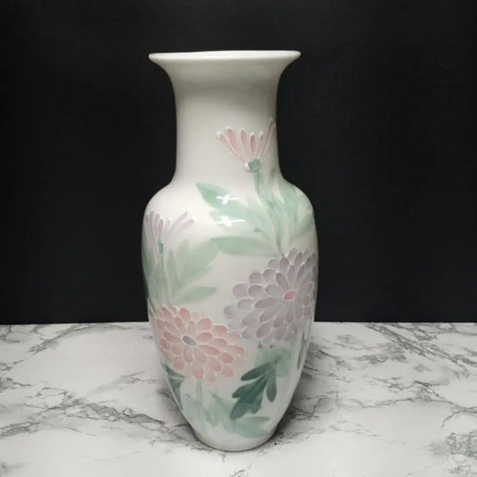 Andrea Hand Painted Japanese Porcelain Vase ( Vintage ) Decor
