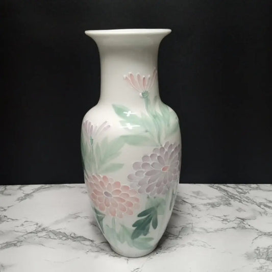 Andrea Hand Painted Japanese Porcelain Vase ( Vintage ) Decor