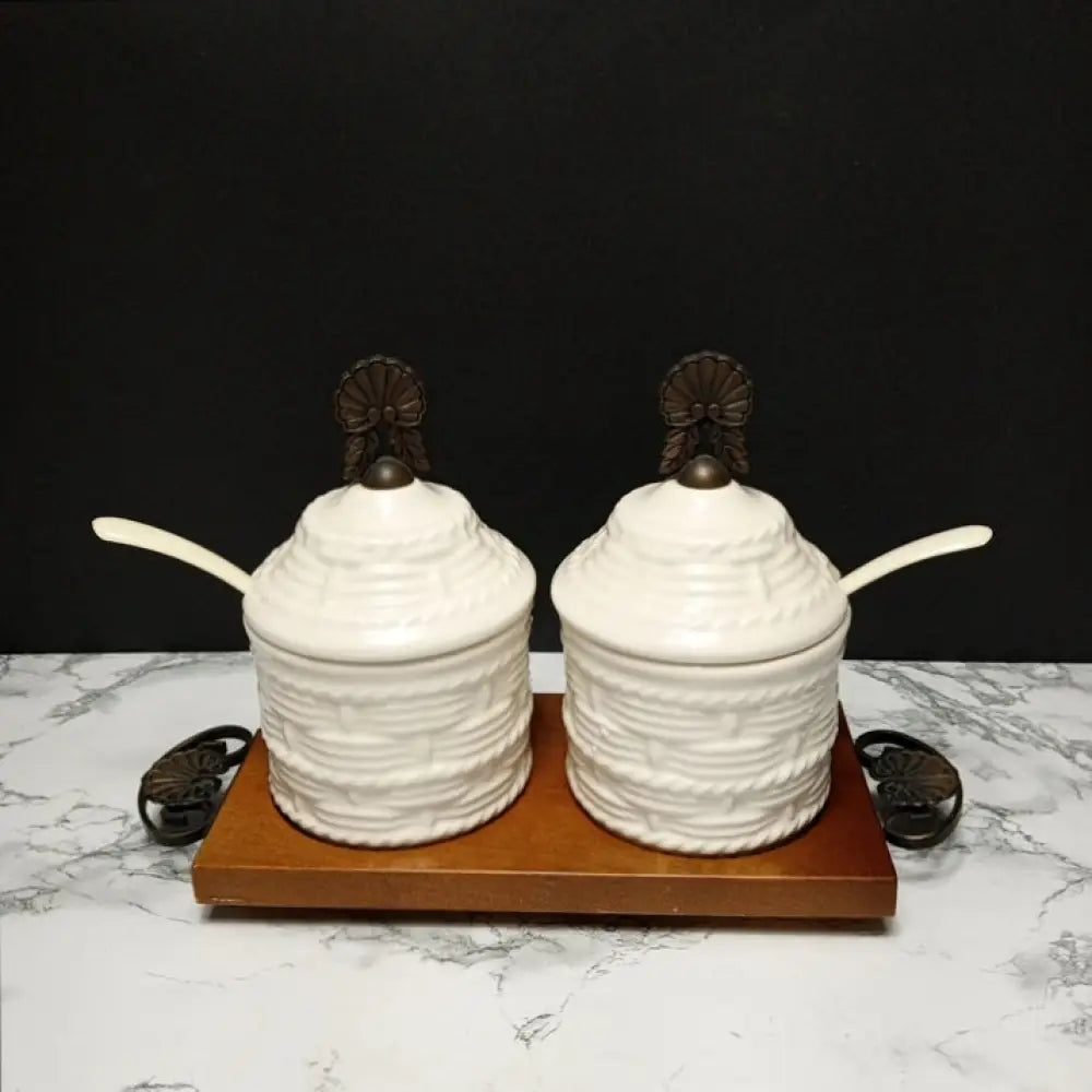 Apco Of Japan Condiment Serving Set ( Vintage ) Decor