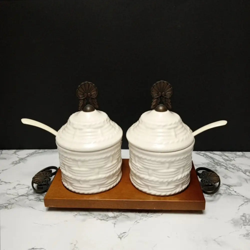 Apco Of Japan Condiment Serving Set ( Vintage ) Decor