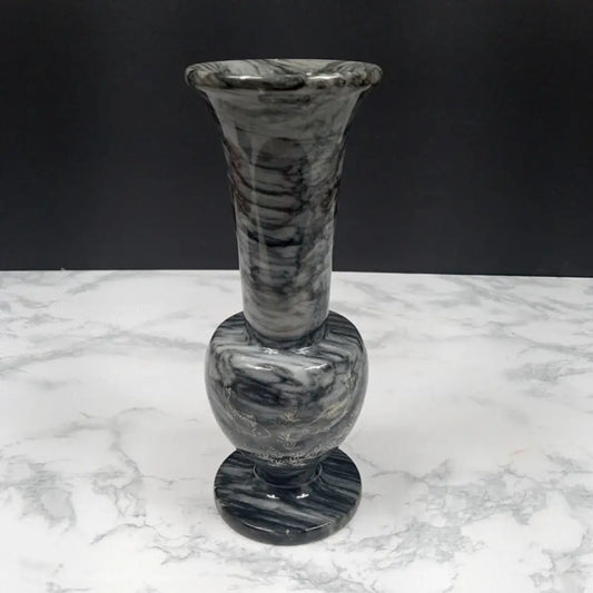 Handmade Koi Stone Vase ( Vintage ) Decor