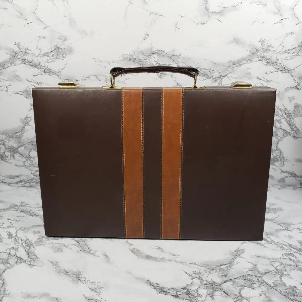 Backgammon Set Case Vintage Games