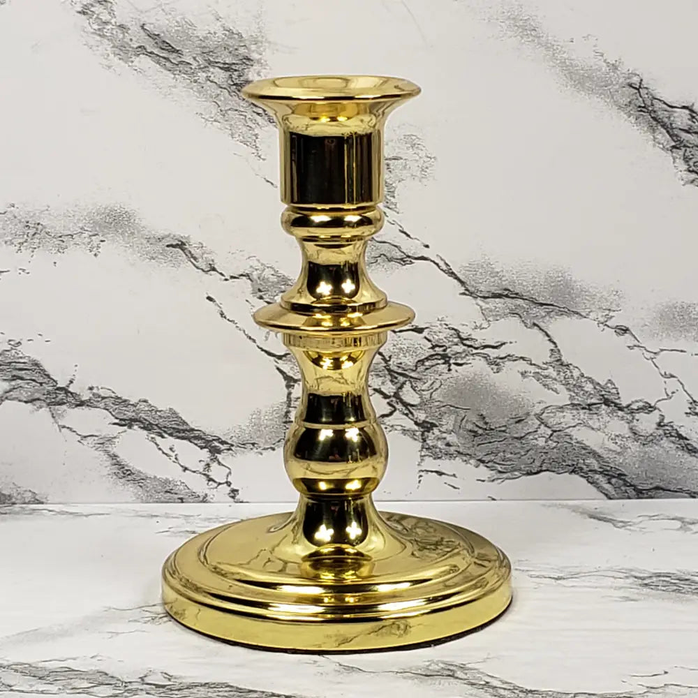 Baldwin Brass Candlesticks Set Of Three Vintage Decor
