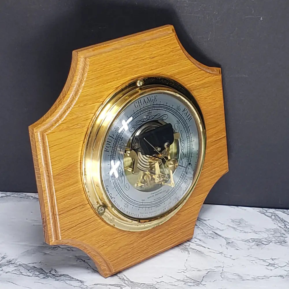Cape Cod Marine Barometer (Vintage) Decor
