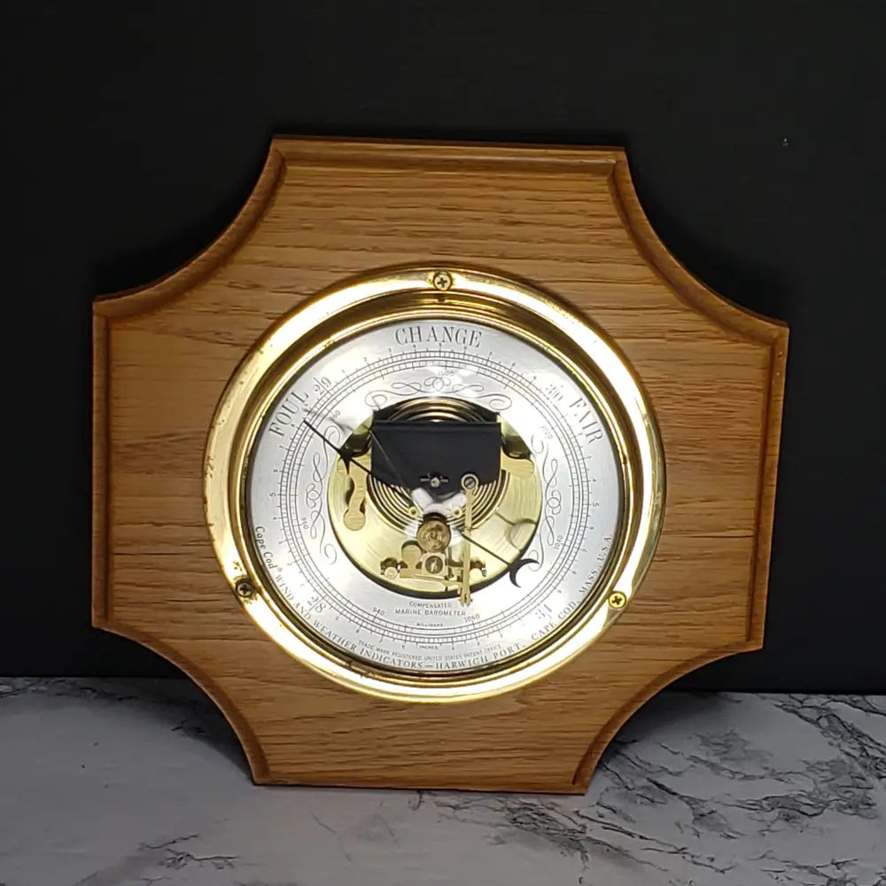 Cape Cod Marine Barometer (Vintage) Decor