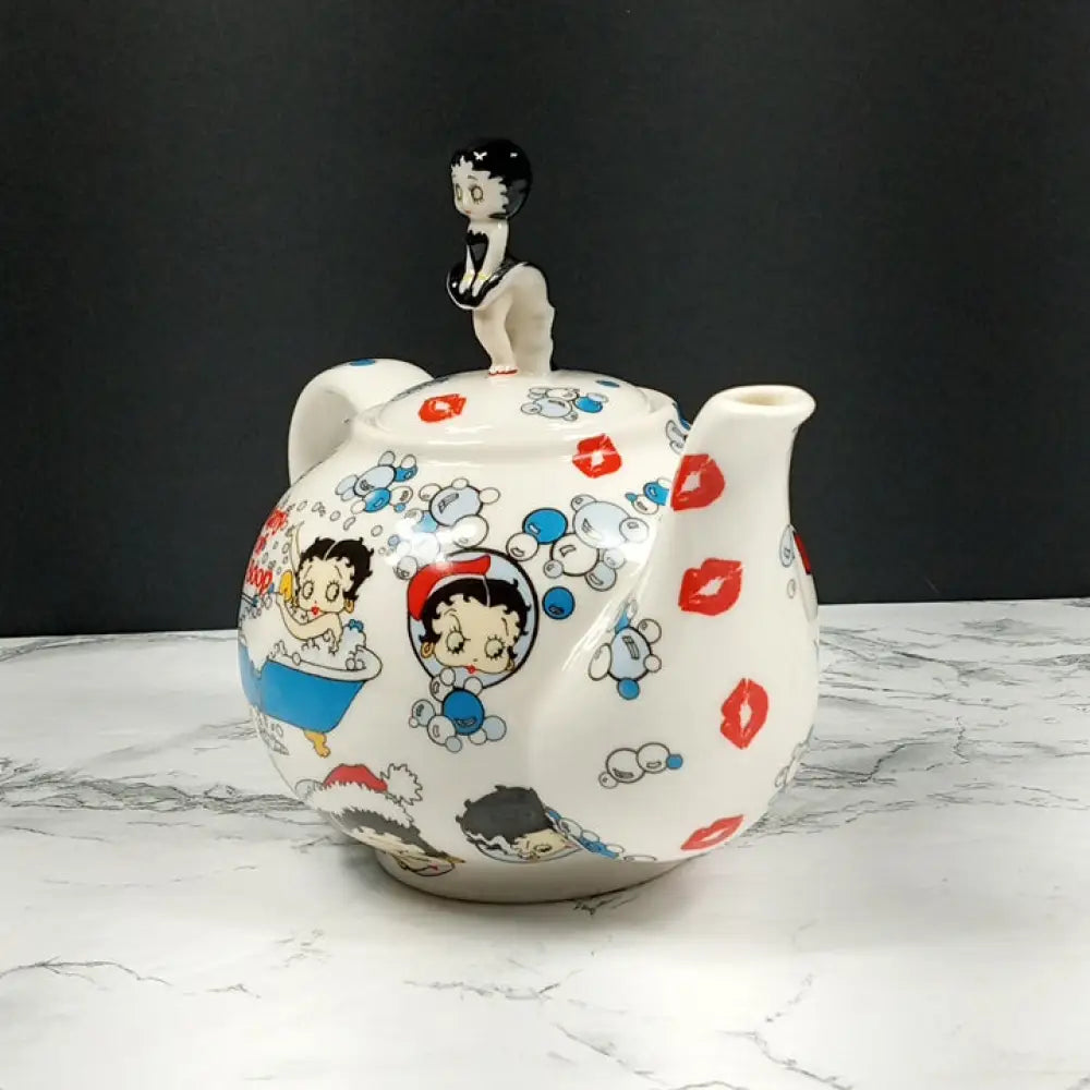 Betty Boop Teapot Porcelain Vintage Decor