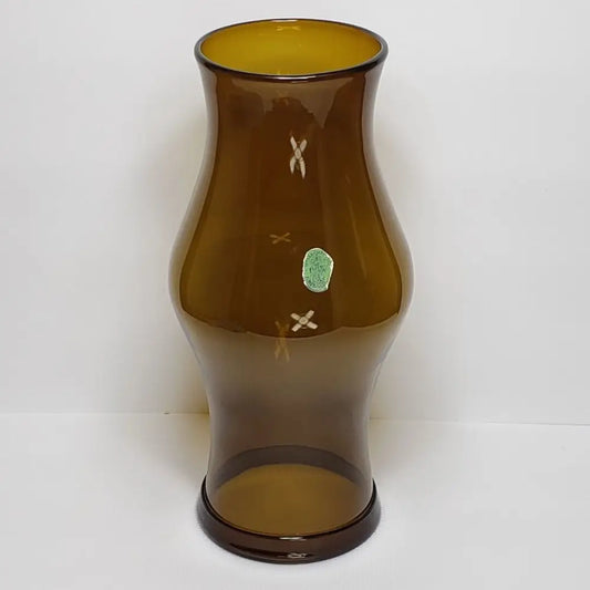 Blenko Hurricane Candle Shade Colonial Williamsburg Royal