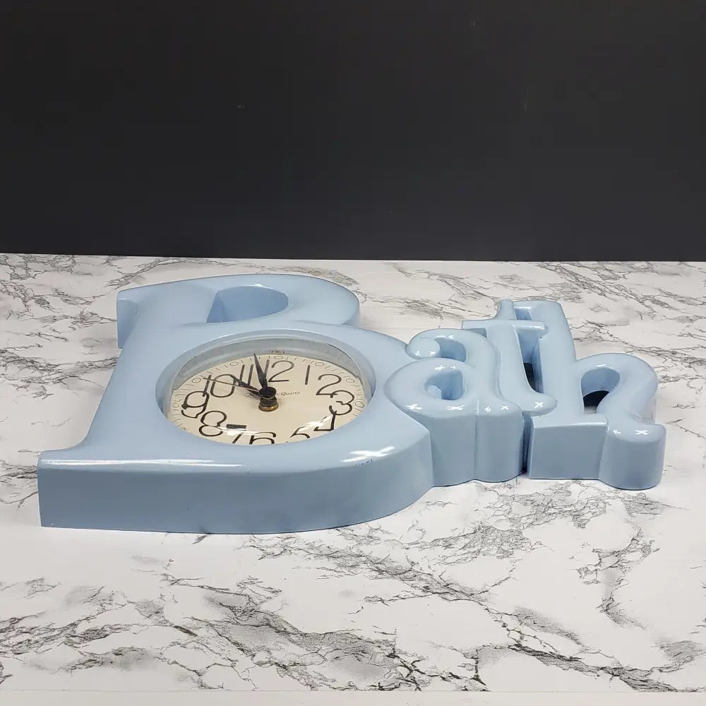 Burwood Bath Clock Vintage Decor