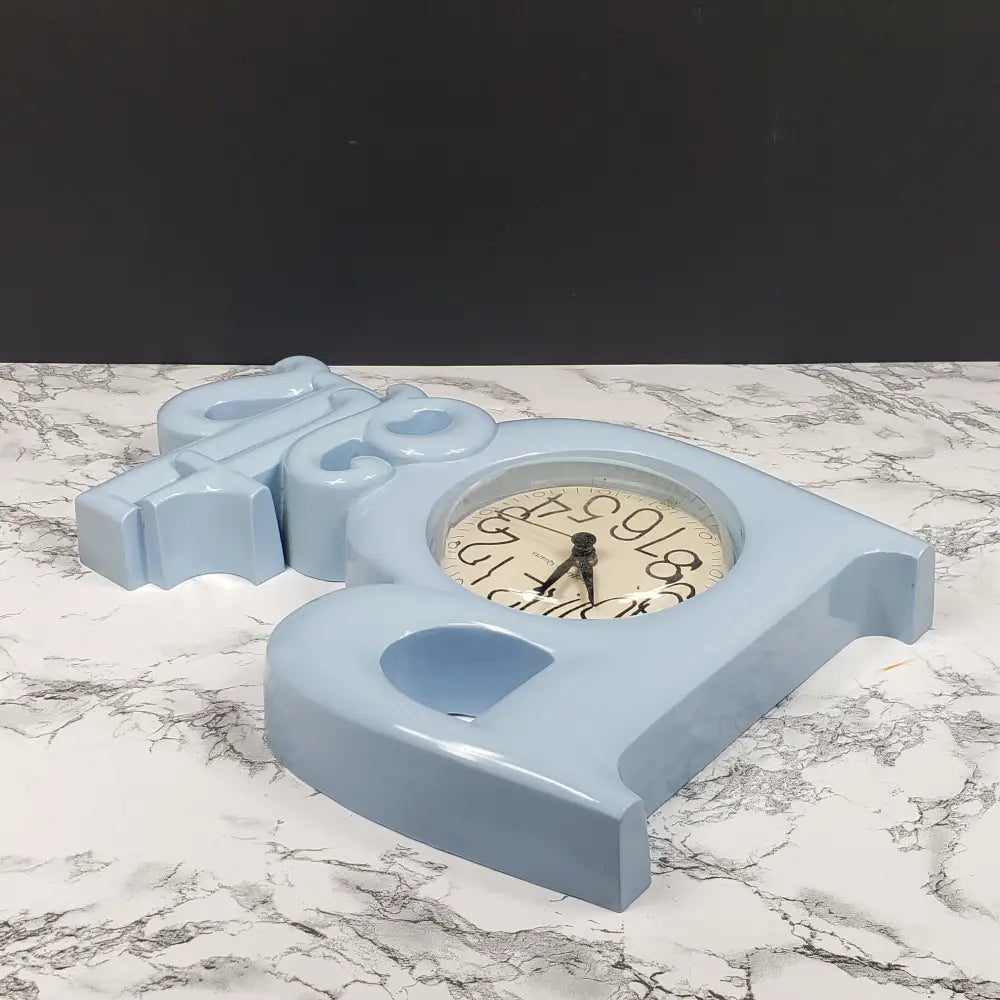 Burwood Bath Clock Vintage Decor