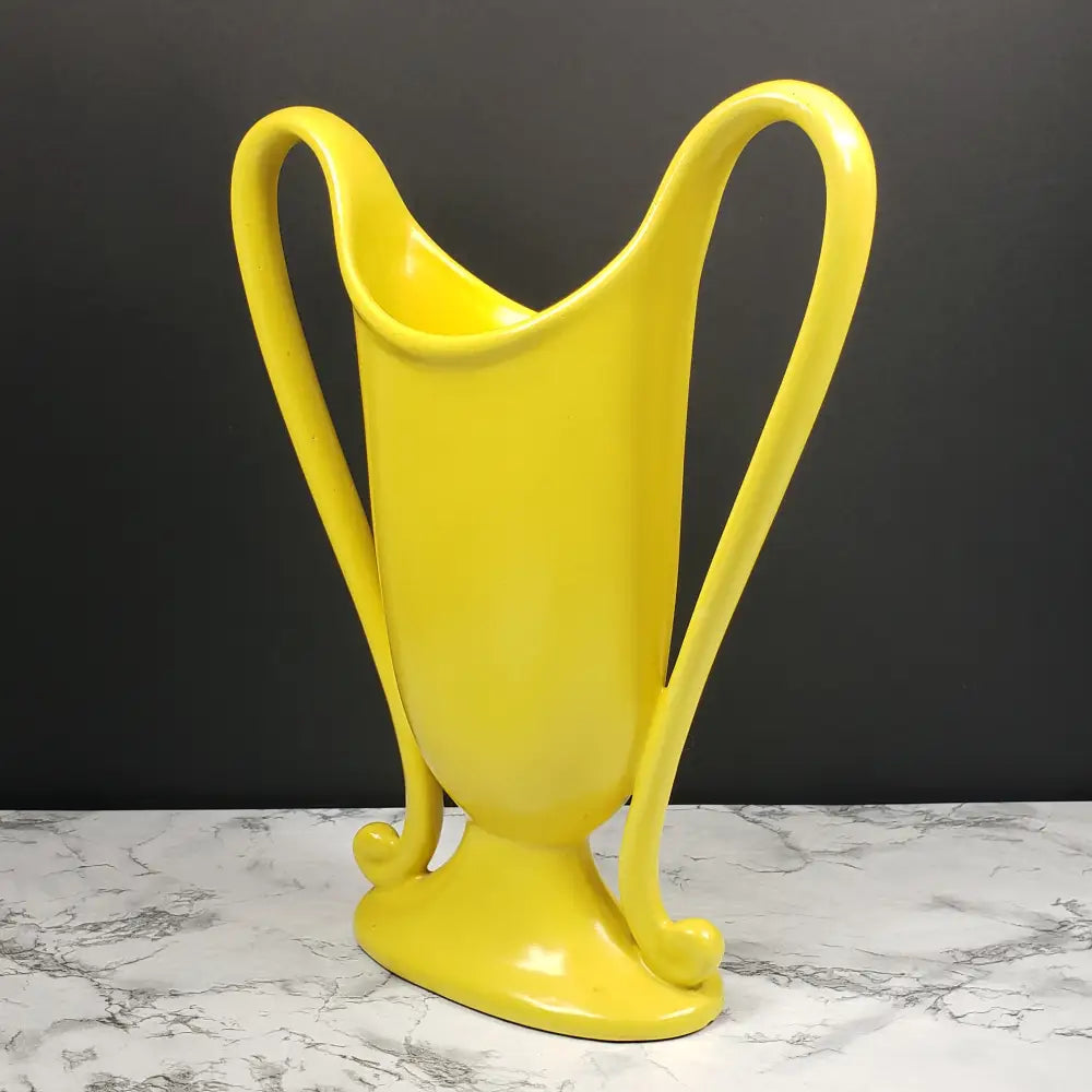 Camark Pottery Art Deco Trophy Vase Vintage Decor