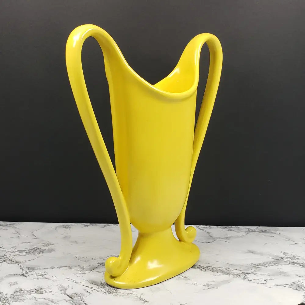 Camark Pottery Art Deco Trophy Vase Vintage Decor