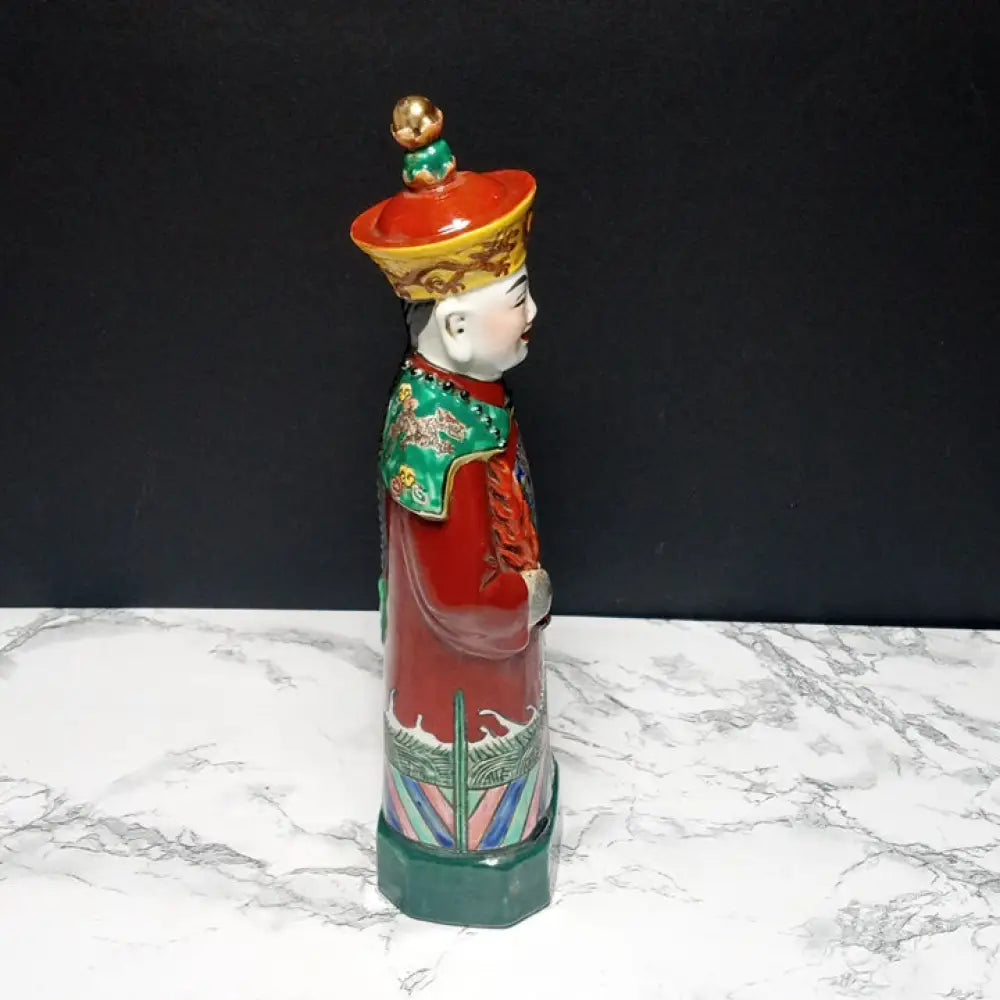 Chinese Imperial Hand Painted Porcelain ( Vintage ) Decor