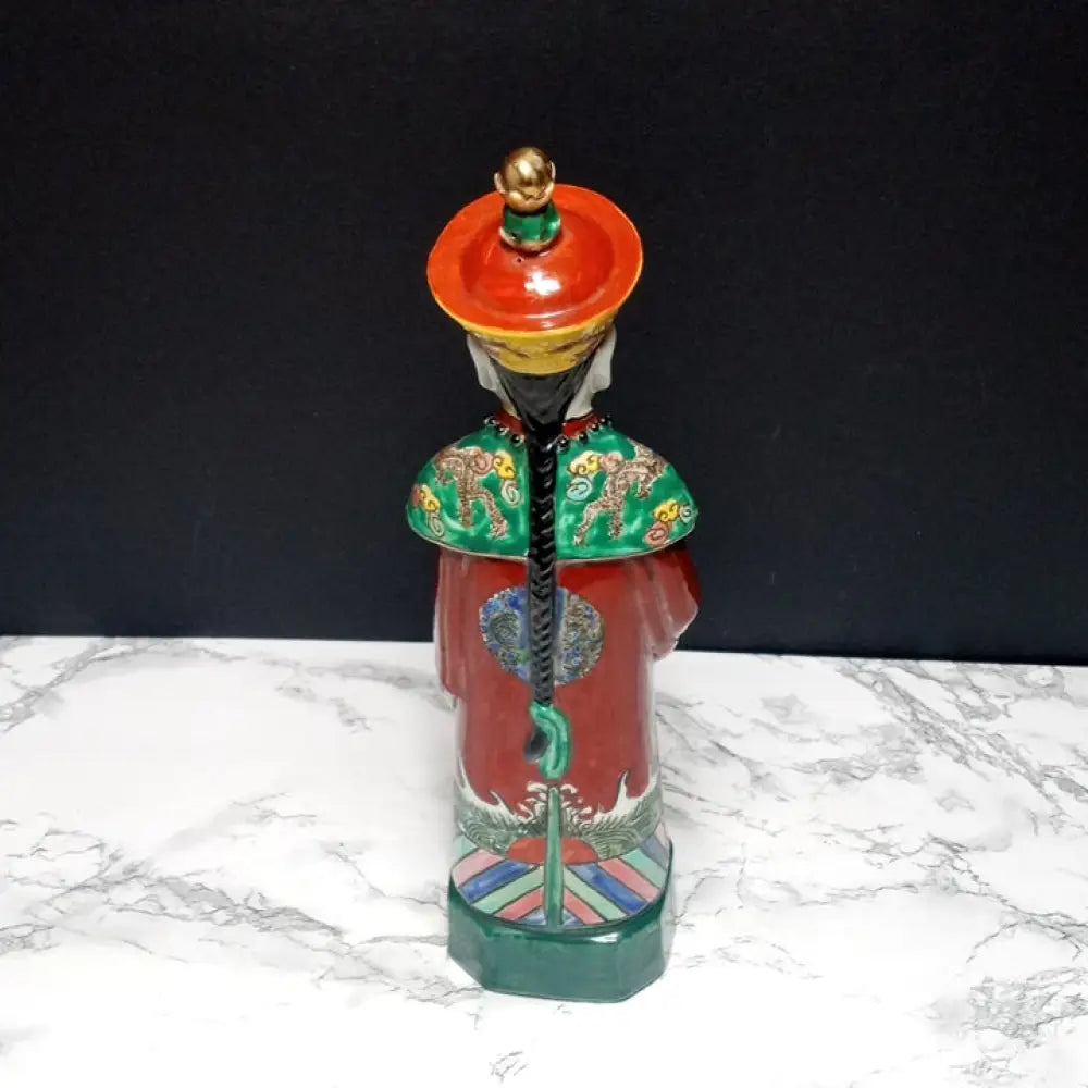 Chinese Imperial Hand Painted Porcelain ( Vintage ) Decor