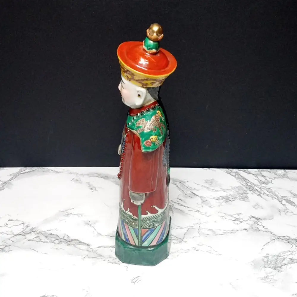 Chinese Imperial Hand Painted Porcelain ( Vintage ) Decor