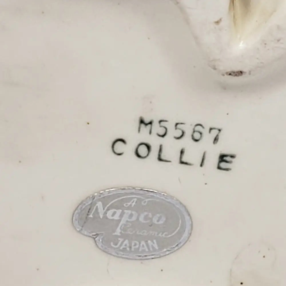 Collie Planter Napco Japan Vintage Pots & Planters