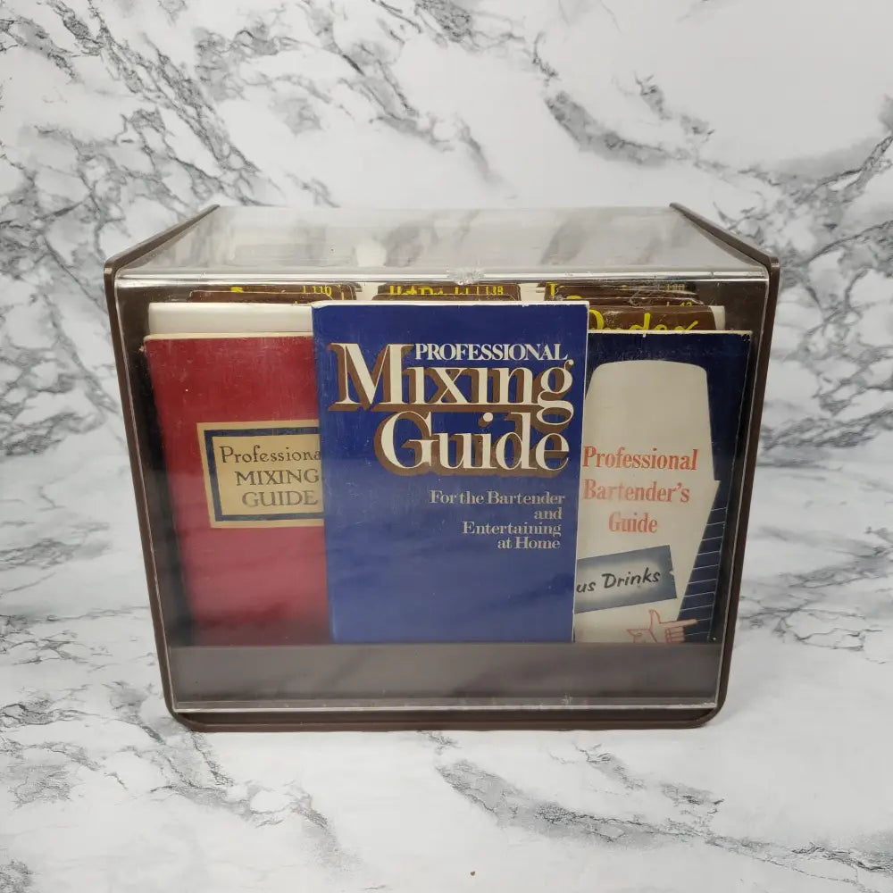 Complete Mixed Drink And Hors Doeuvre Guide Set Vintage Collectibles