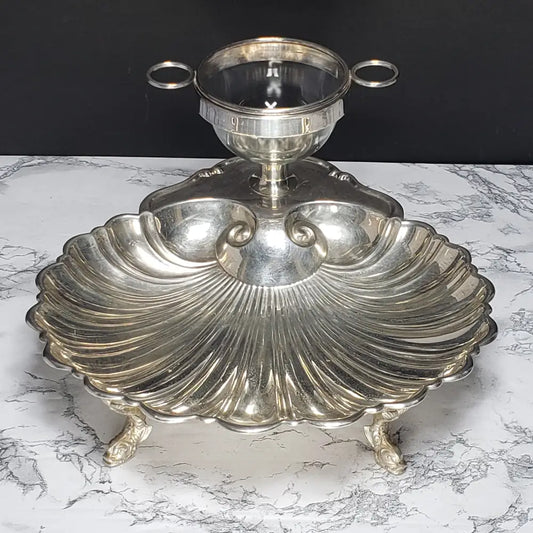 Crescent Shrimp Cocktail Server (Vintage) Decor