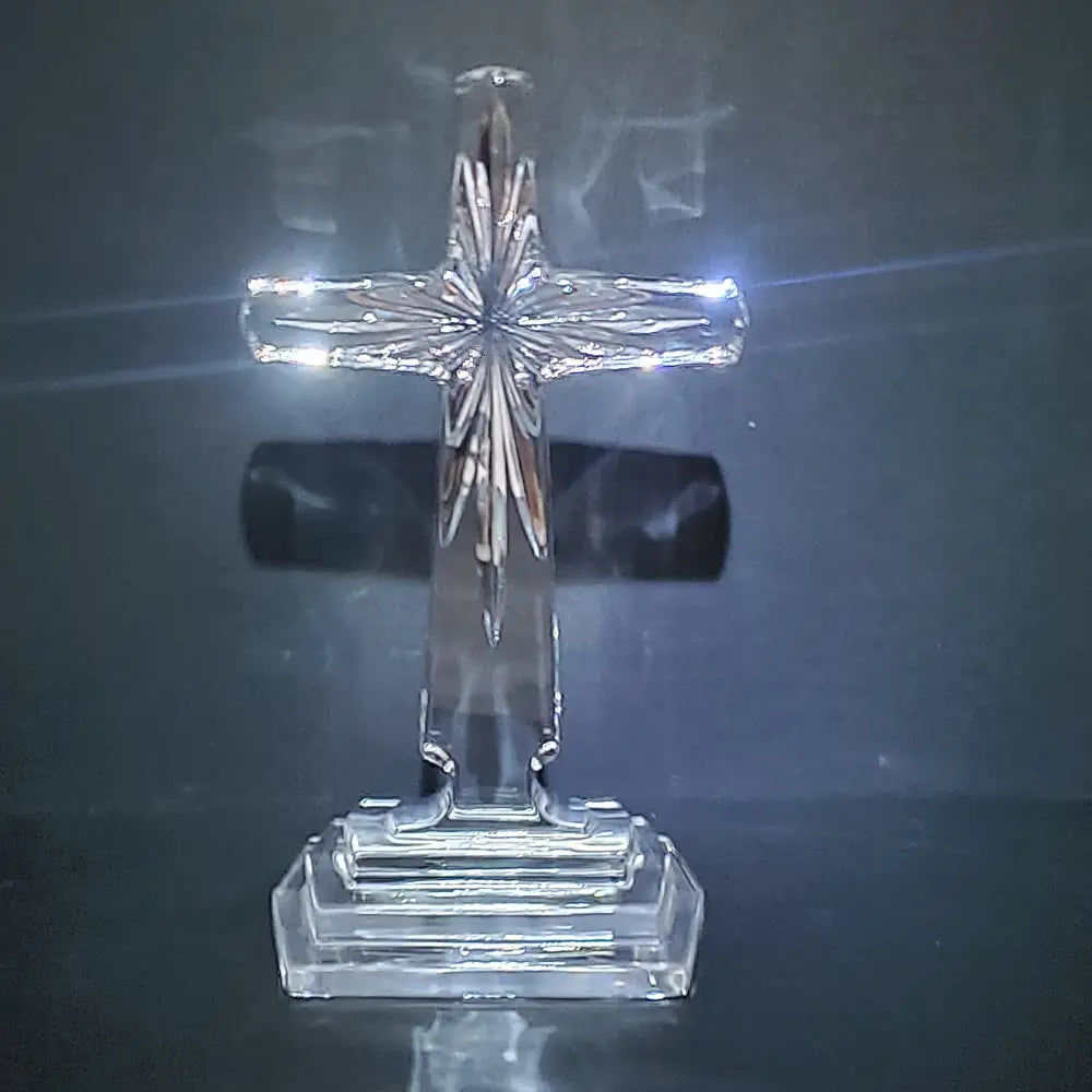 Crystal Cross Vintage Religious Items