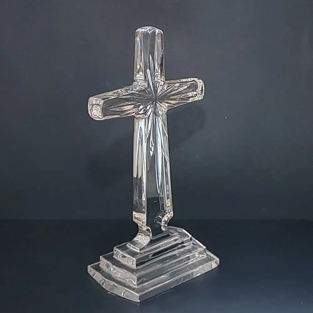 Crystal Cross Vintage Religious Items