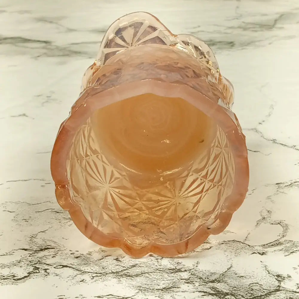Degenhart Glass Daisy & Button Toothpick Trinket Paperweight Vintage Decor