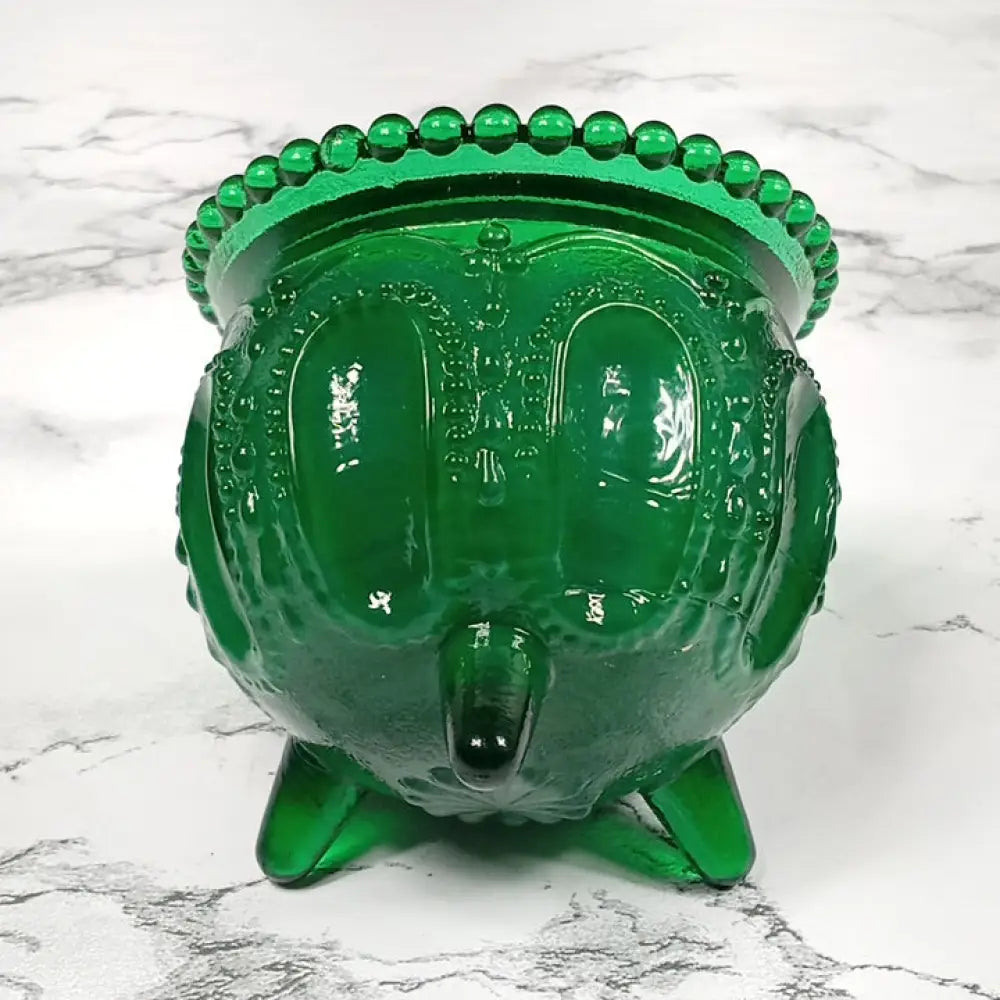 Degenhart Glass Gypsy Pot Trinket Toothpick Paperweight Vintage Decor
