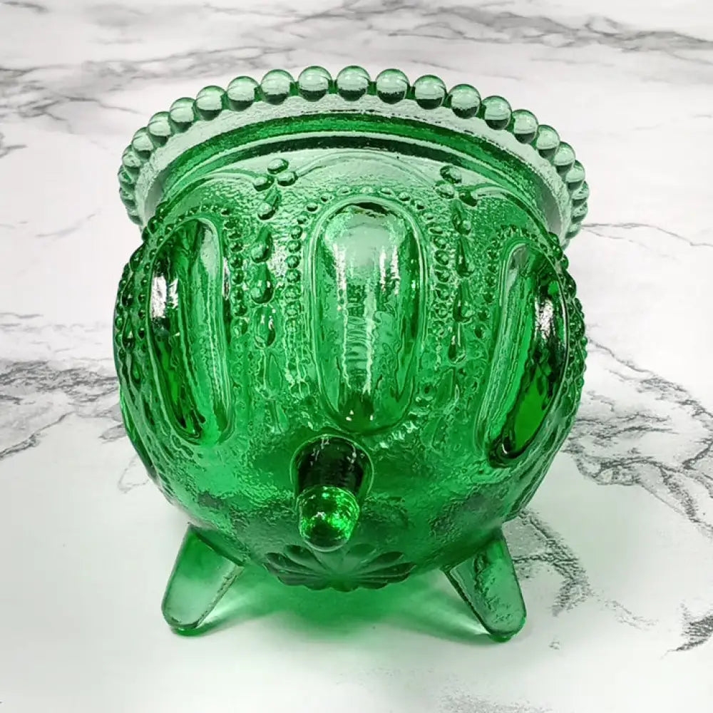 Degenhart Glass Gypsy Pot Trinket Toothpick Paperweight Vintage Decor