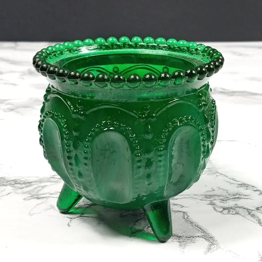 Degenhart Glass Gypsy Pot Trinket Toothpick Paperweight Vintage Decor