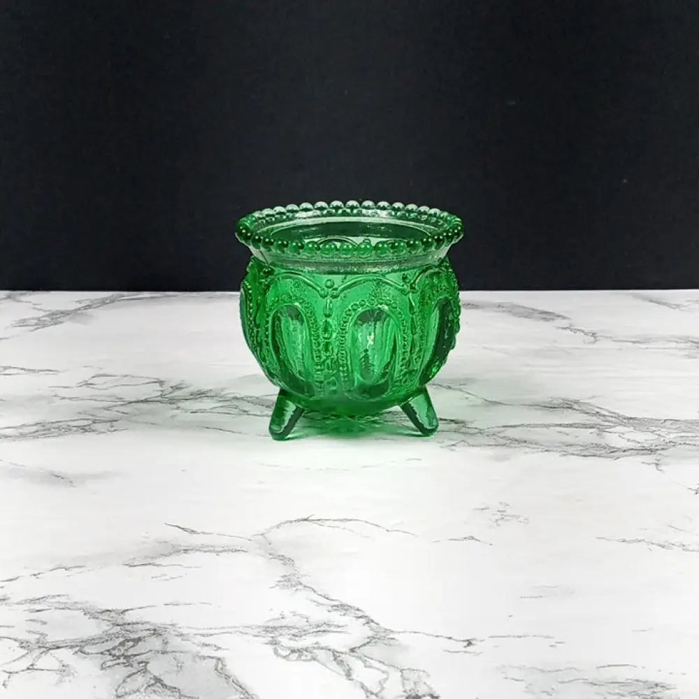 Degenhart Glass Gypsy Pot Trinket Toothpick Paperweight Vintage Decor