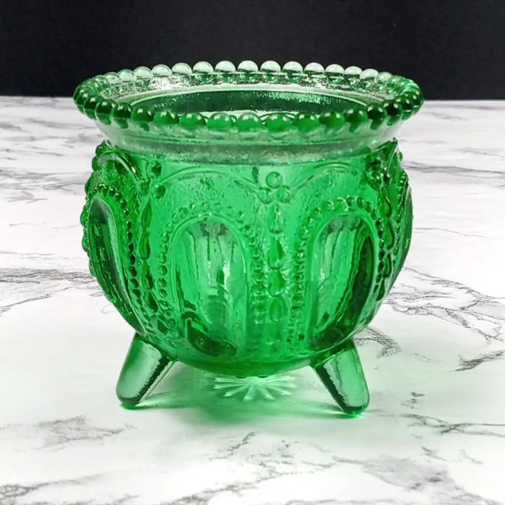 Degenhart Glass Gypsy Pot Trinket Toothpick Paperweight Vintage Decor