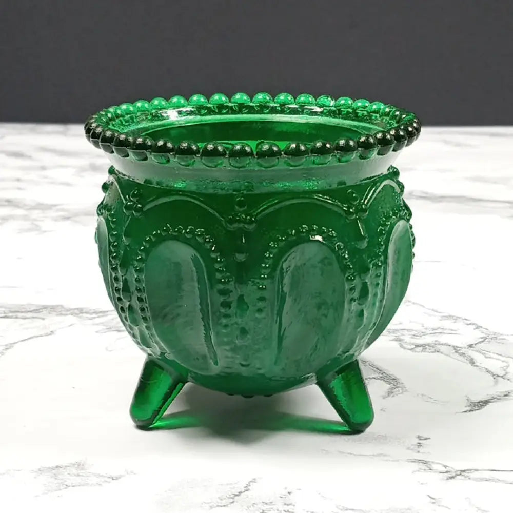 Degenhart Glass Gypsy Pot Trinket Toothpick Paperweight Vintage Decor