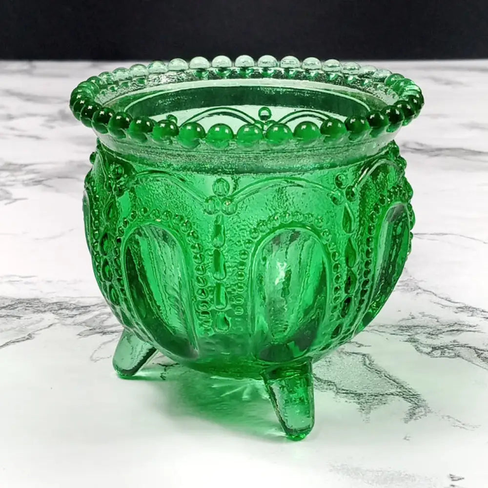 Degenhart Glass Gypsy Pot Trinket Toothpick Paperweight Vintage Decor