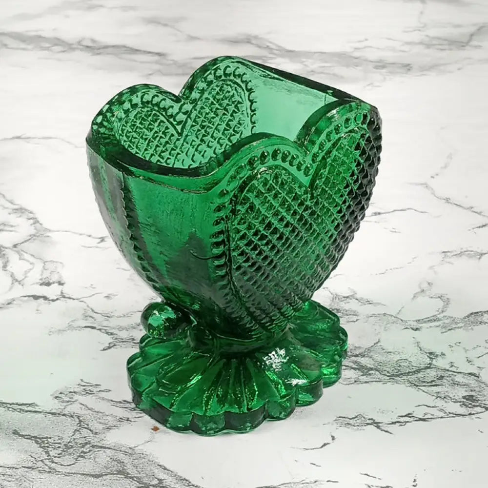 Degenhart Glass Sweetheart Trinket Paperweight Toothpick Vintage Decor