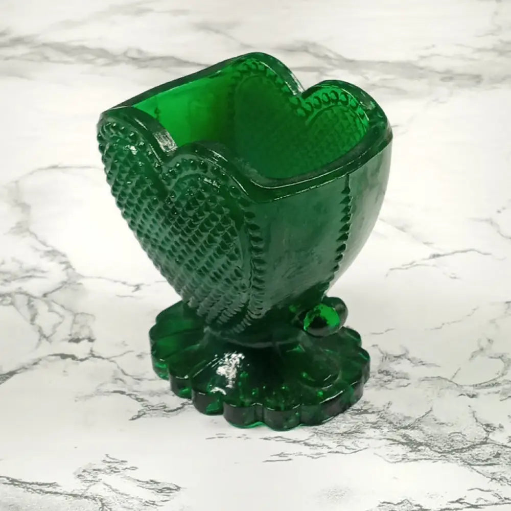 Degenhart Glass Sweetheart Trinket Paperweight Toothpick Vintage Decor