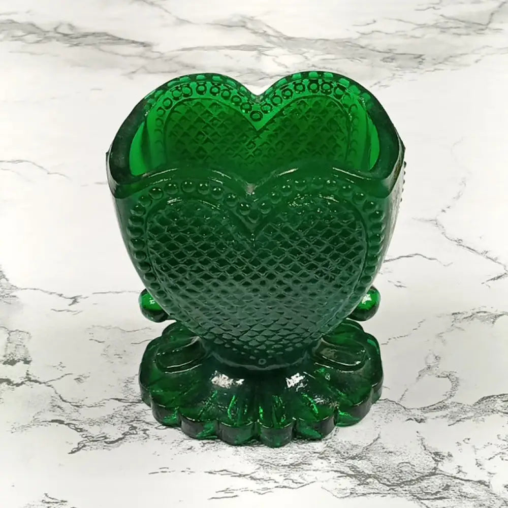 Degenhart Glass Sweetheart Trinket Paperweight Toothpick Vintage Decor