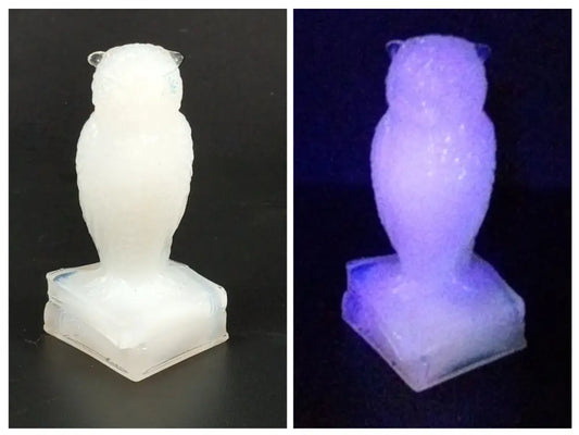 Degenhart Glass Wise Old Owl Paperweight Vintage Decor