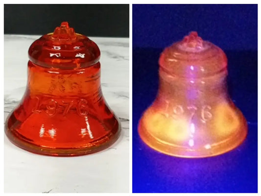 Degenhart Liberty Bell Bicentennial Paperweight Trinket Vintage Decor