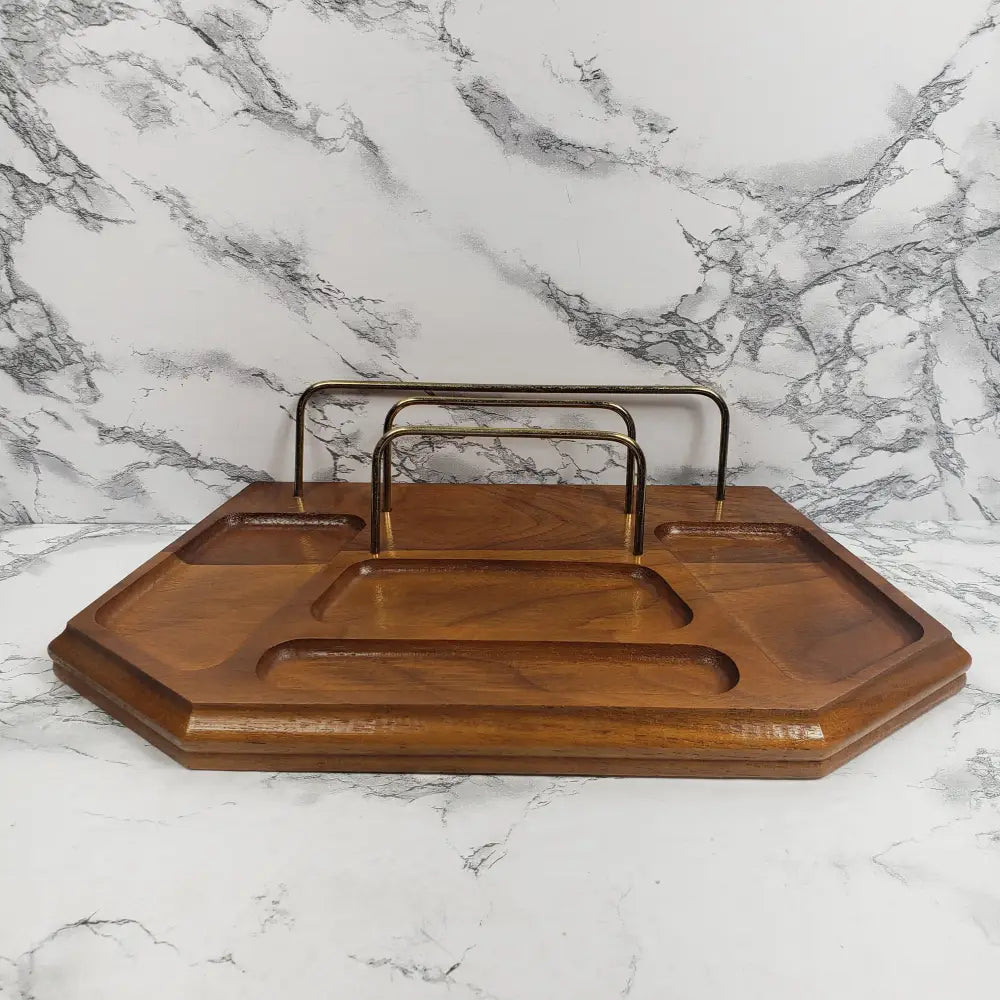 Desk Valet Solid Wood Vintage Decor