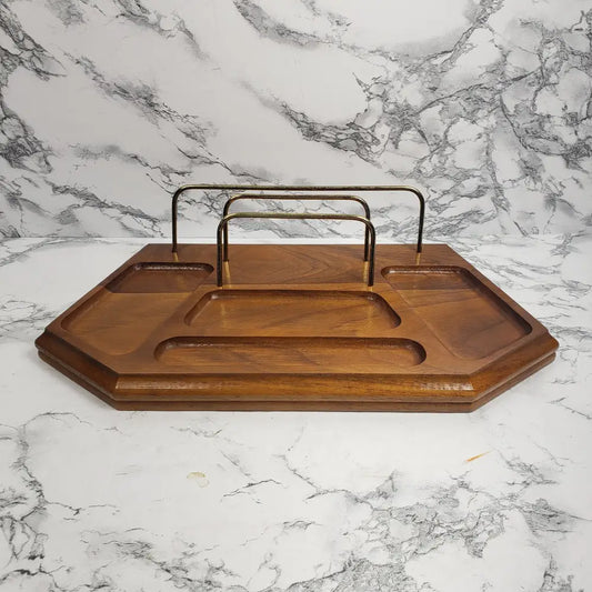 Desk Valet Solid Wood Vintage Decor