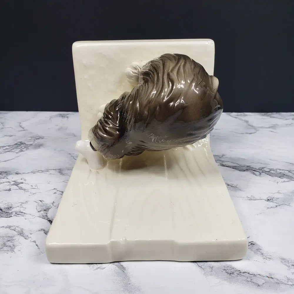 Dog Bookends Japan Vintage Decor