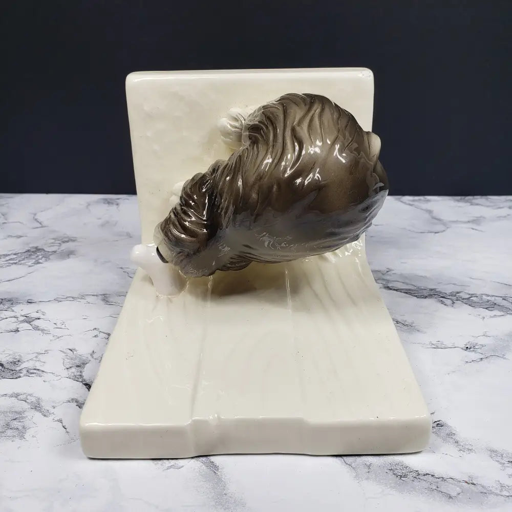 Dog Bookends Japan Vintage Decor