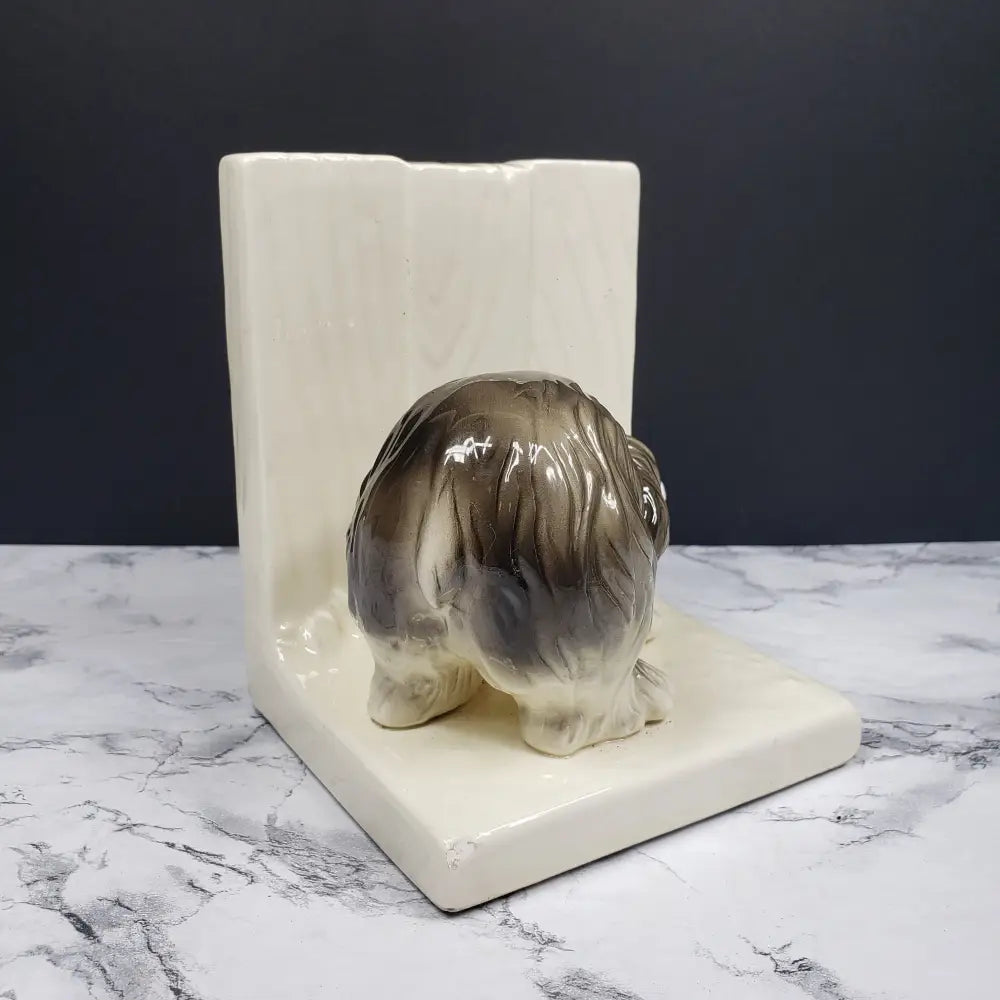 Dog Bookends Japan Vintage Decor