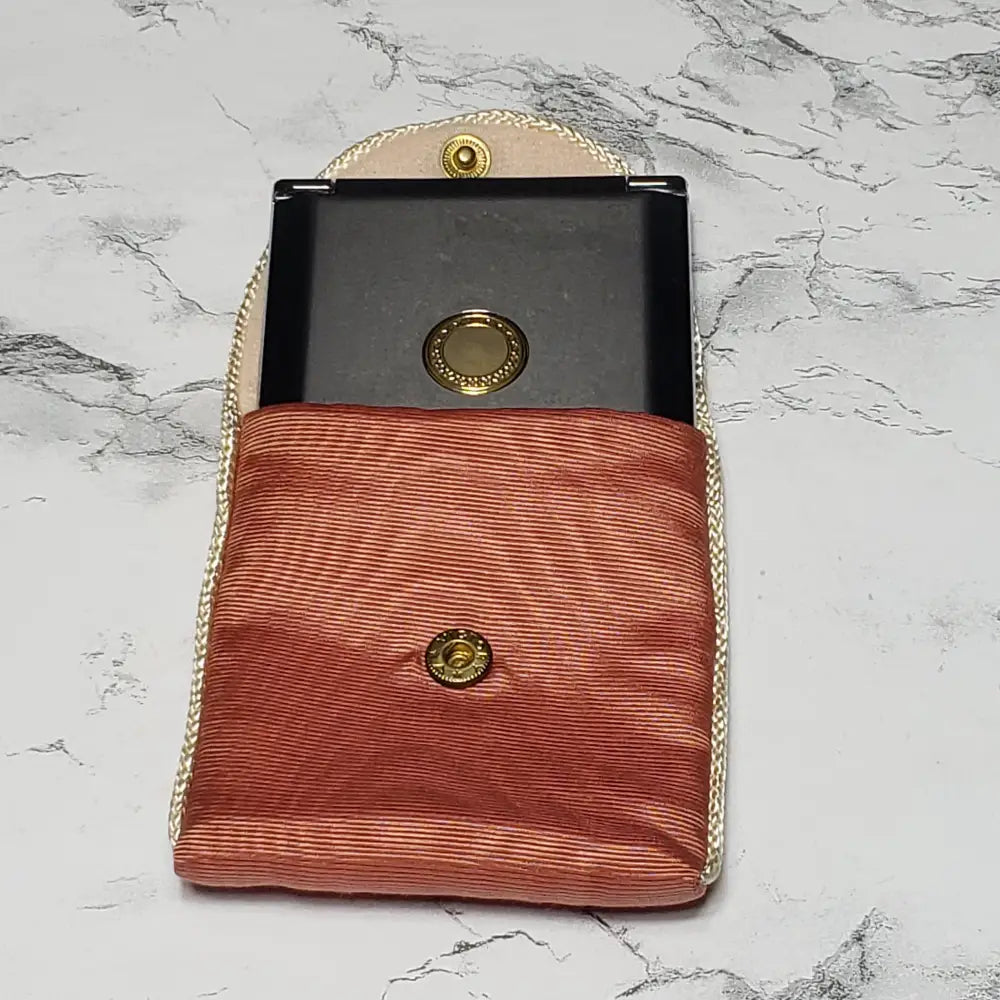 Dual Mirror Compact With Case Hong Kong (Vintage) Decor
