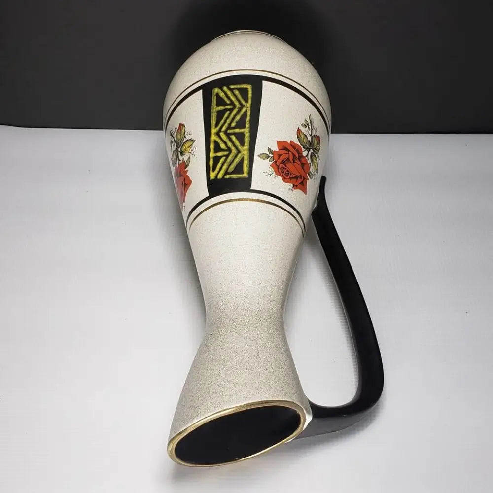 Dumbler & Breiden Water Pitcher Vase Hand Painted West