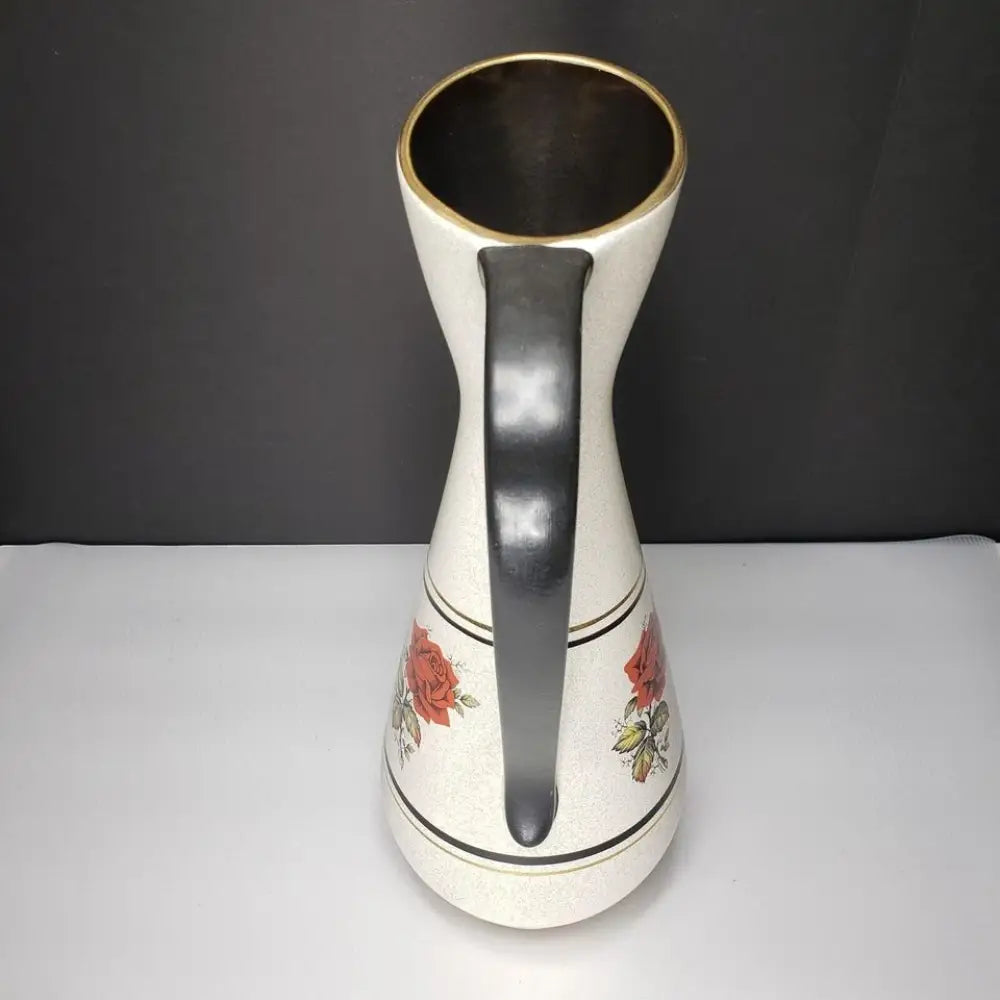Dumbler & Breiden Water Pitcher Vase Hand Painted West